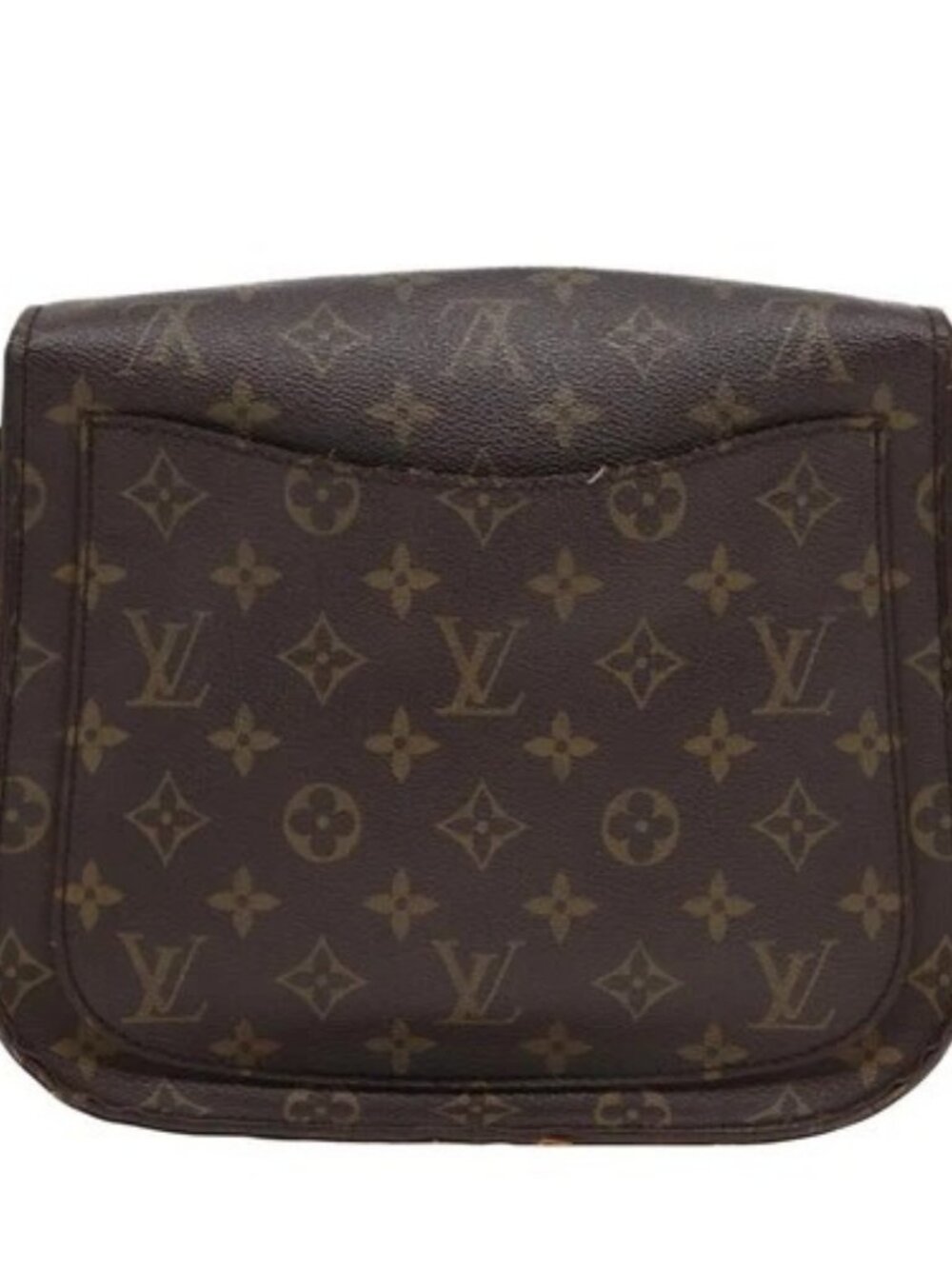 LOUIS VUITTON Monogram Saint Cloud GM Shoulder Bag M51242 LV Auth 82497 - Picture 2 of 16